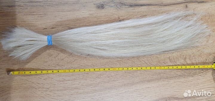 Волосы натуральные для наращивания блонд
