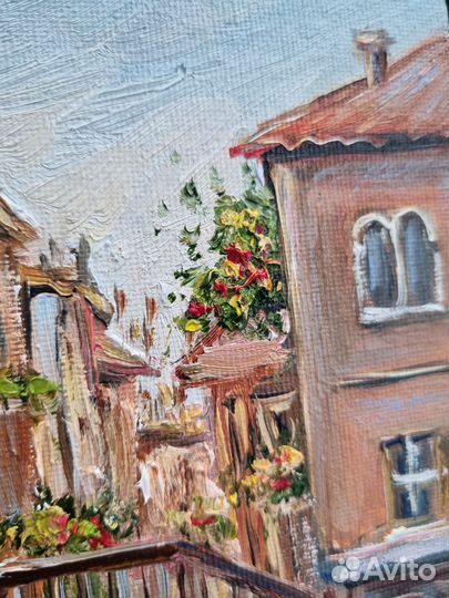 Венеция Италия городской пейзаж картина маслом