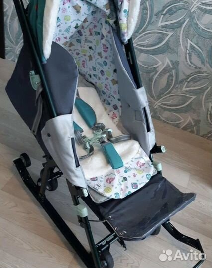 Детские санки коляска Nika kids