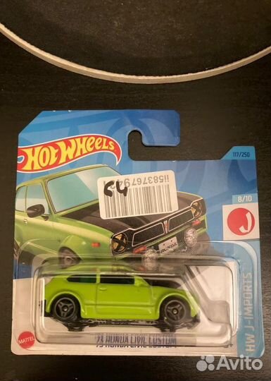 Модели Hot Wheels, Matchbox, Johnny Lightning