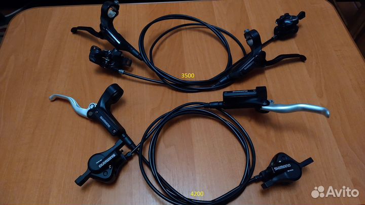 Гидравлические тормоза Shimano M485\M315