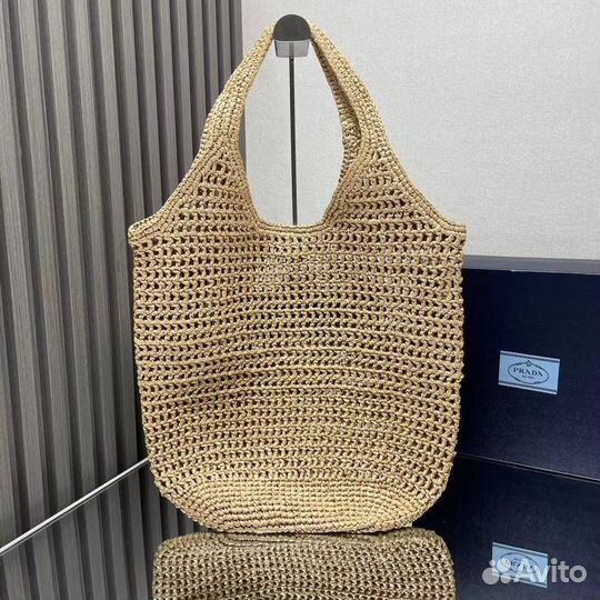 Prada raffia сумка