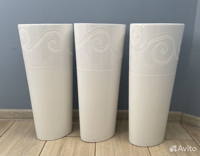 Кашпо для цветов напольное высокое