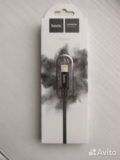 2 метровый Провод hoco для зарядки на iPhone