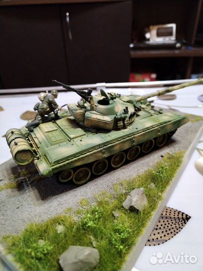 Модель танка Т-72