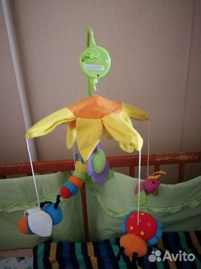 Мобиль в кроватку canpol babies механический