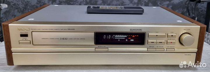 Denon DRS-810G-кассетная дека + пульт Д/У