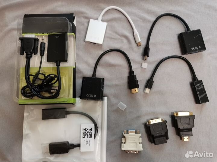 Видео адаптеры для монитора телевизора