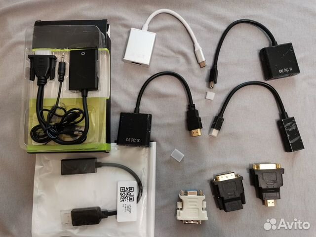 Видео адаптеры для монитора телевизора