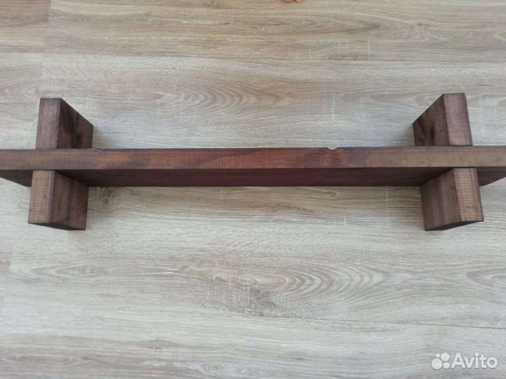 Полка настенная деревянная