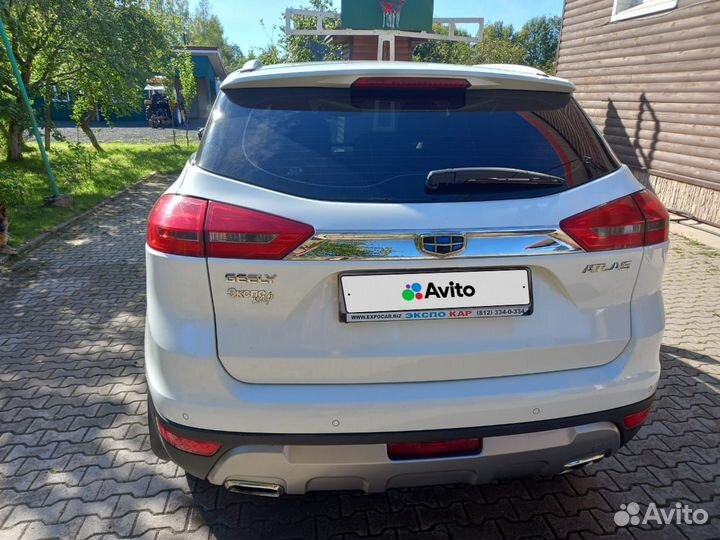 Geely Atlas 2.4 AT, 2018, 57 000 км