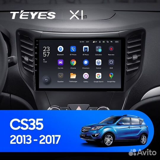 Магнитола на Сhangan CS35 Teyes X1 4G 2/32