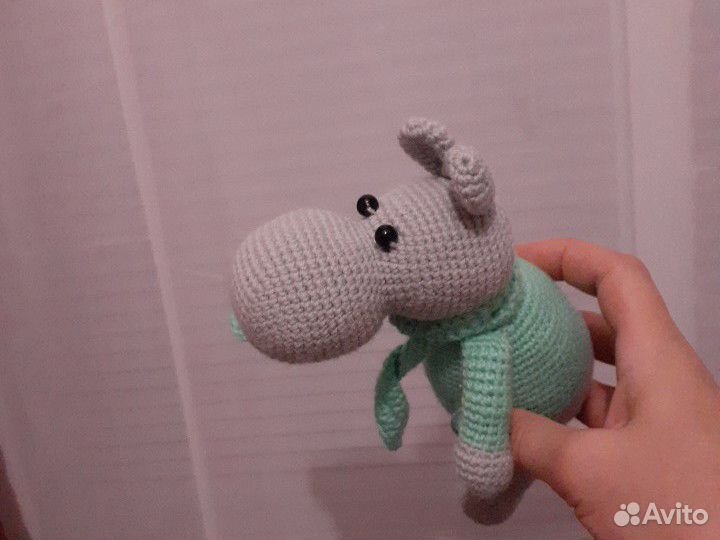 Игрушка бегемот