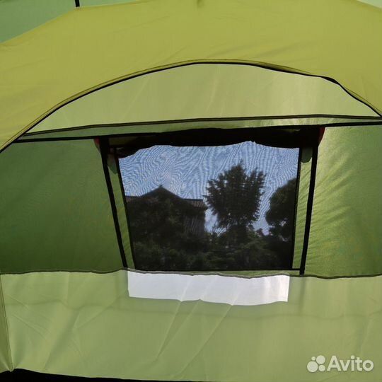 4 местная туристическая палатка кемпинговая легкая