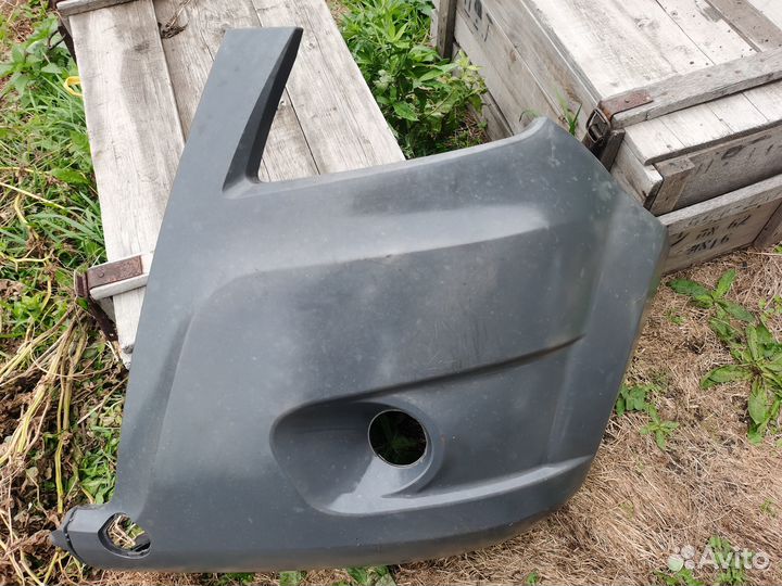 Бампер левая часть Газель Некст