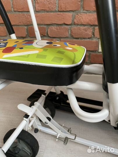 Детский снегокат для двоих