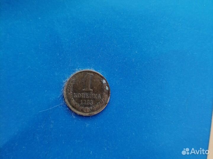 Монеты СССР 1 копейка