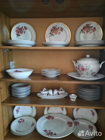 Столовый сервиз фарфор СССР