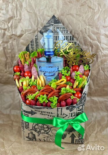 Съедобные букеты для мужчин