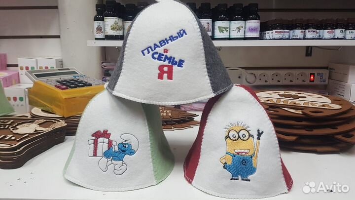 Банные шапочки