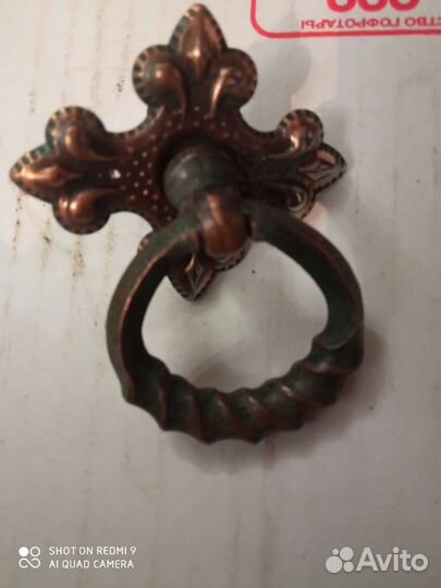 Кольцо-ручка винтаж бу