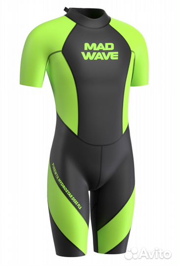 Гидрокостюм для открытой воды,свимран Mad Wave
