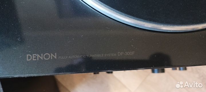 Виниловый проигрыватель Denon DP 300F
