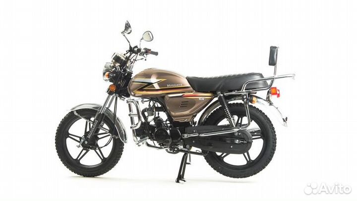 Мопед motoland (мотоленд) Альфа VR 11 коричневый