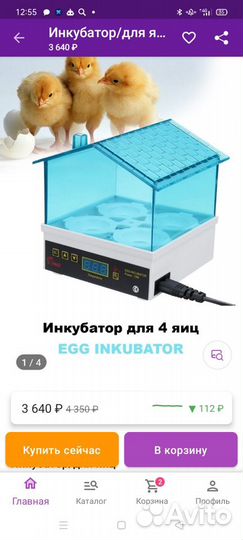 Инкубатор для яиц