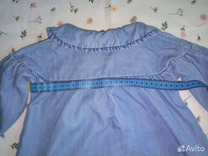 Платье для девочки джинсовое Next 92