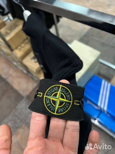Кофта на молнии Stone island (фул-зип)