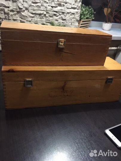 Деревянные ящики из под вина ящик винный