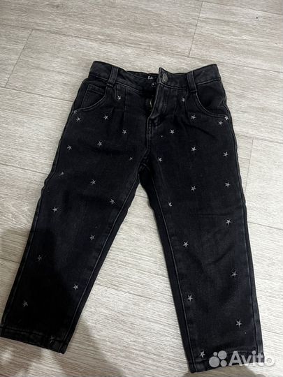 Джинсы теплые