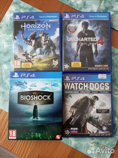 Игры для приставок ps4