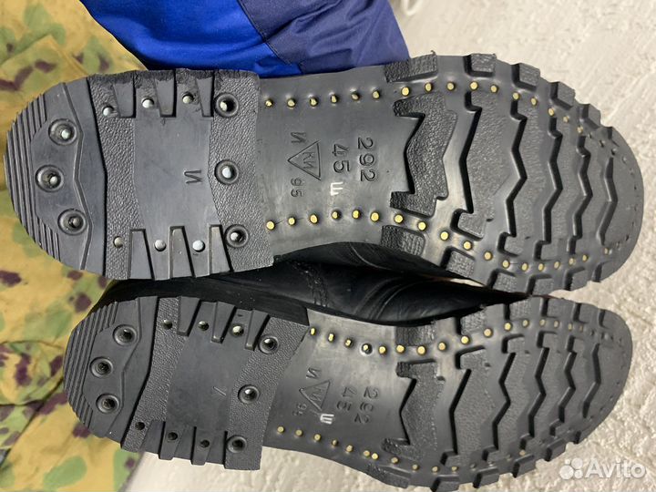 Берцы «Крокодилы» Генеральские р. 45/292Ш. 1995г