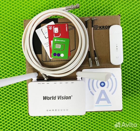 Комплект Загородный интернет 4G/ wifi