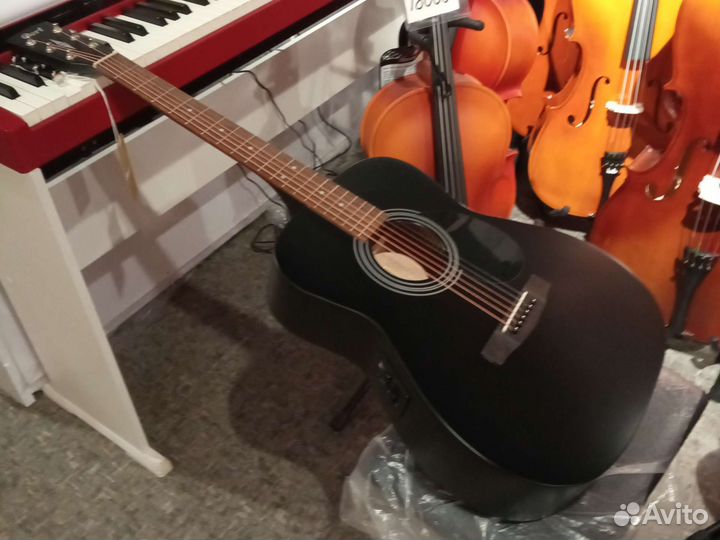 Гитара Электроакустика Cort AF510 BKS Индонезия