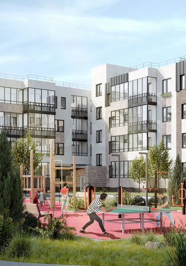 2-к. квартира, 68,6 м², 4/4 эт.