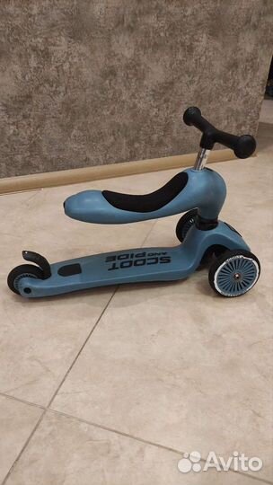 Самокат беговел 2 в 1