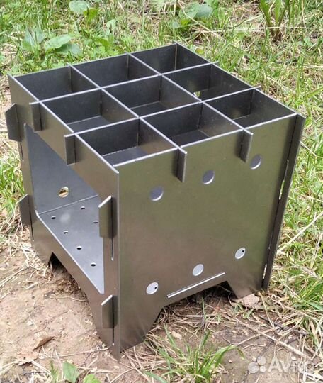 Печка щепочница