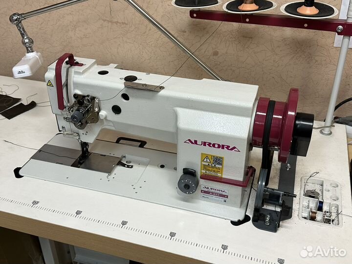 Швейная промышленная машинка для кожи aurora a-877