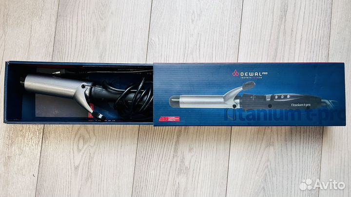 Плойка для волос dewal TitaniumT Pro