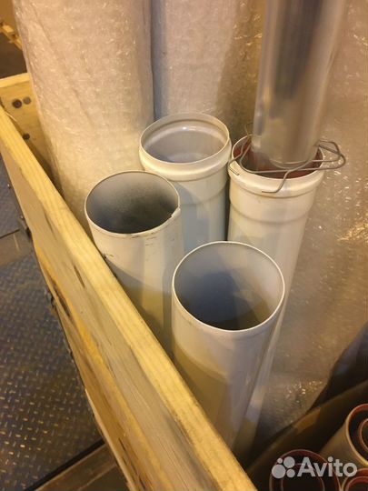 Удлинитель дымохода коакс. раструбн. 60/100 L 500