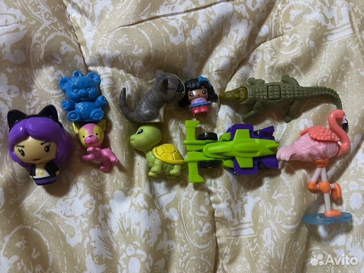 My Little Pony, игрушки из киндера, значки, брелки