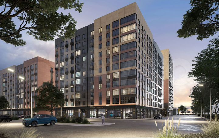 1-к. квартира, 35 м², 10/12 эт.