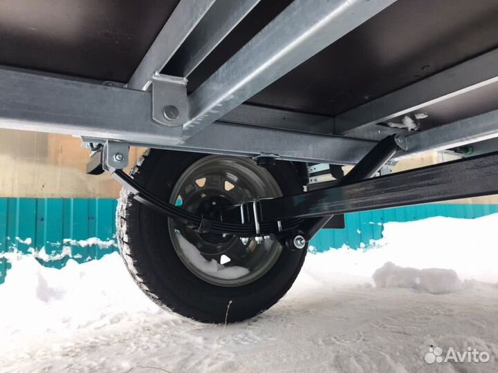 Ось прицепа мзса 817702.012 (02.001-05) в сборе, 7