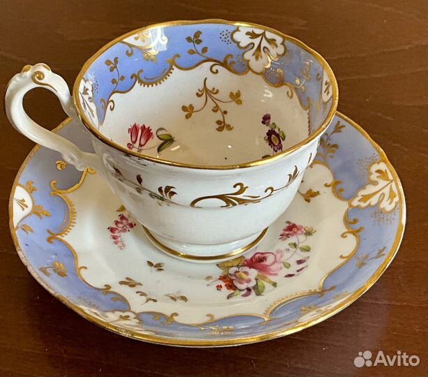 Чайное трио с нюансами. Антикварное. Англия