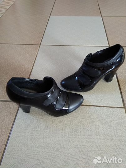 Ботильоны натуральная кожа