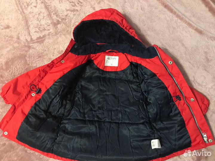 Куртка зимняя на мальчика/девочку 92