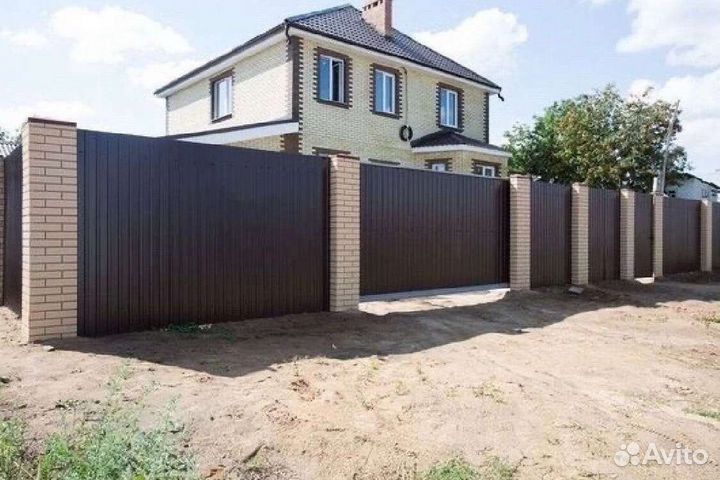 Установка заборов под ключ с гарантией за 1 день